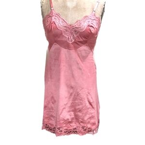 Vintage Vanity Fair chemise dress in pink
